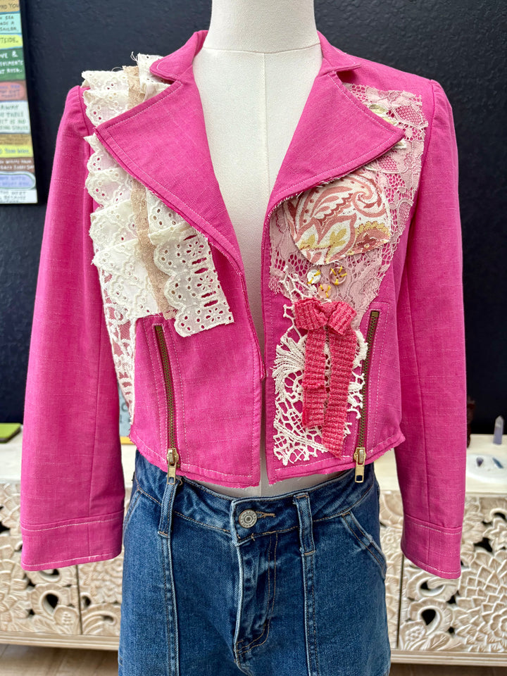 Butterfly Biker Jacket