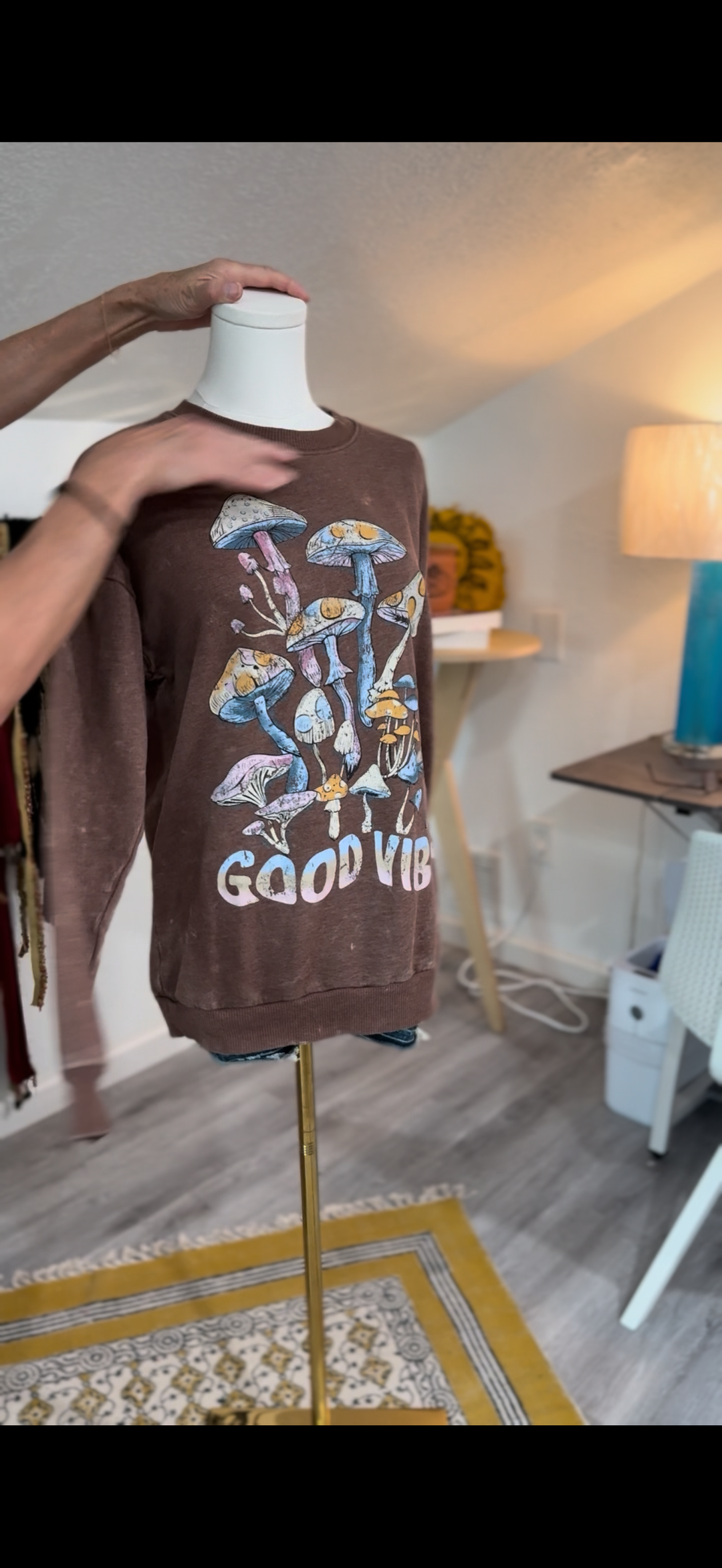 Mushroom Vibes Kimono