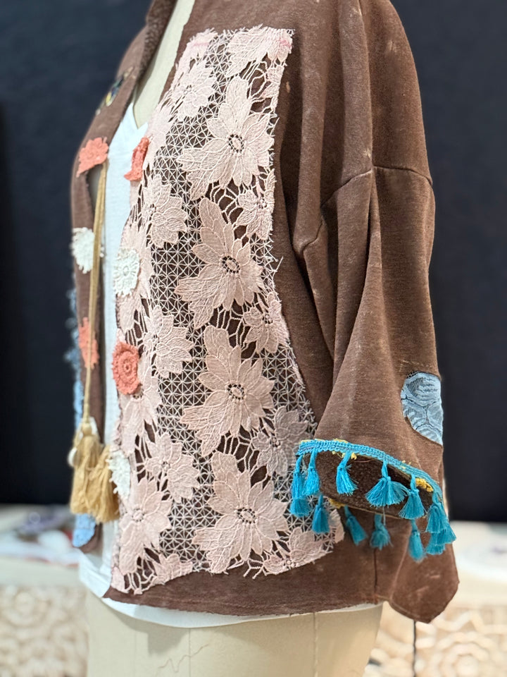 Mushroom Vibes Kimono