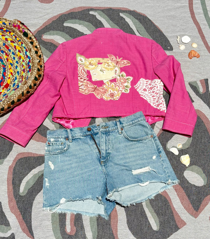 Butterfly Biker Jacket
