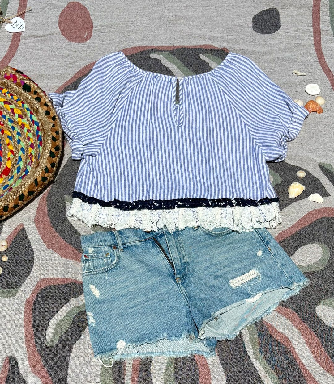 Coastal Blue Blouse