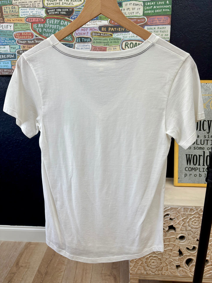 Women's Plain White Tee