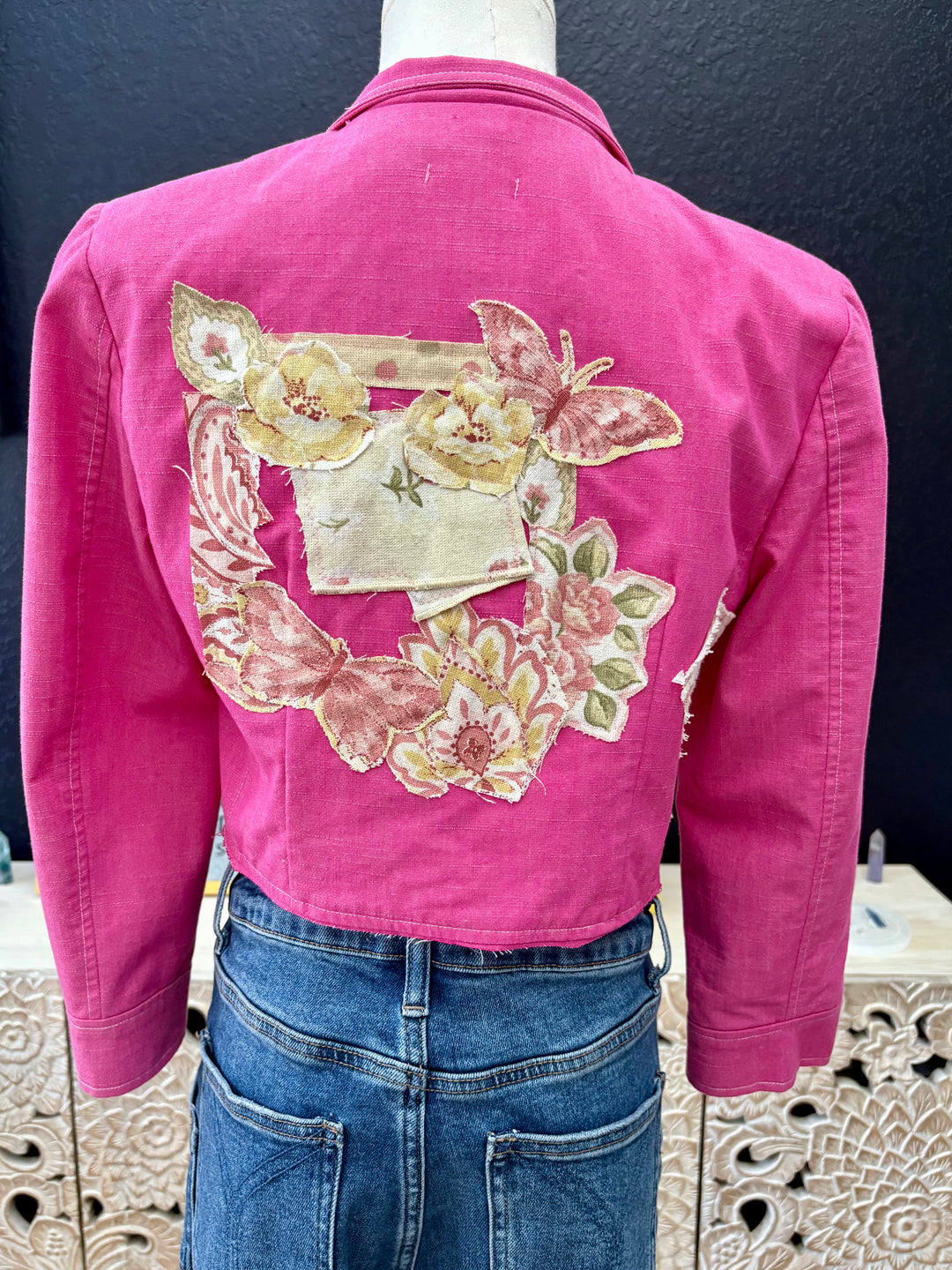 Butterfly Biker Jacket