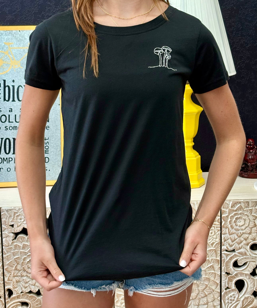 Women's Triple Mushroom Tee