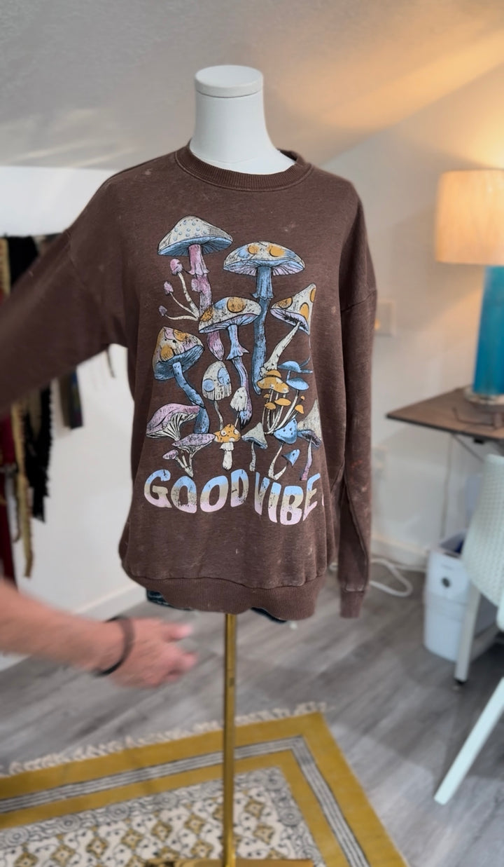 Mushroom Vibes Kimono