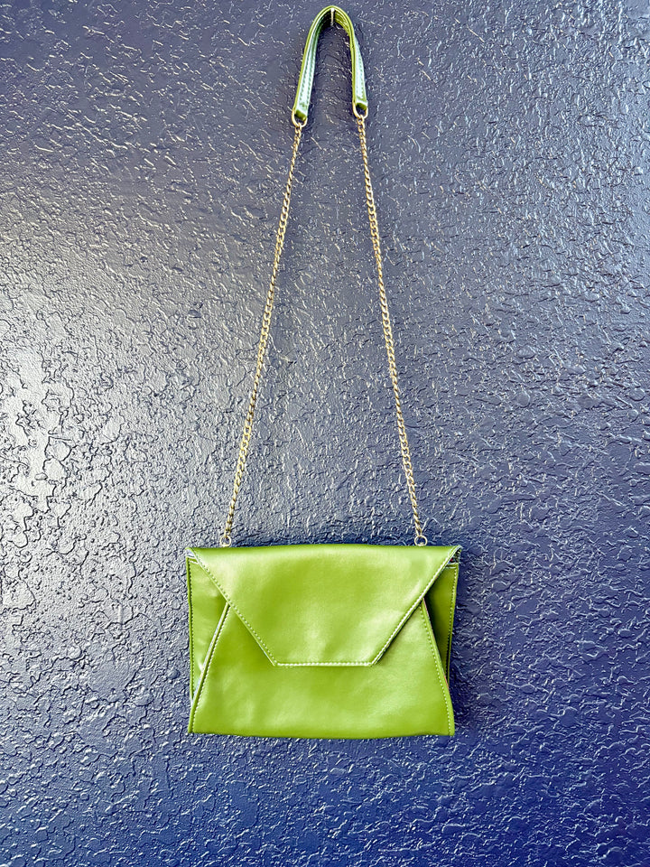 Cactus Leather Crossbody Bag